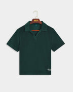 The Mercer Terry Polo Women | Green