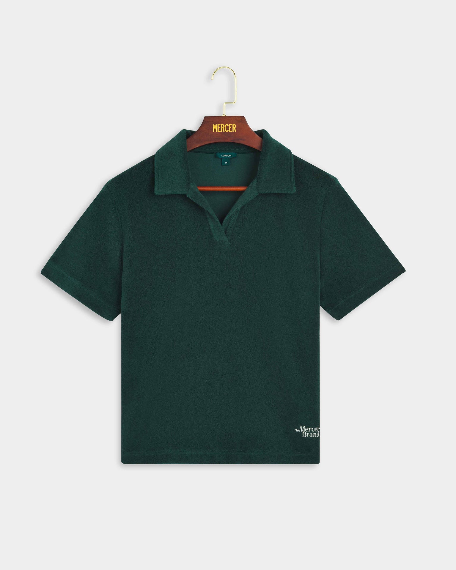 The Mercer Terry Polo Women | Green