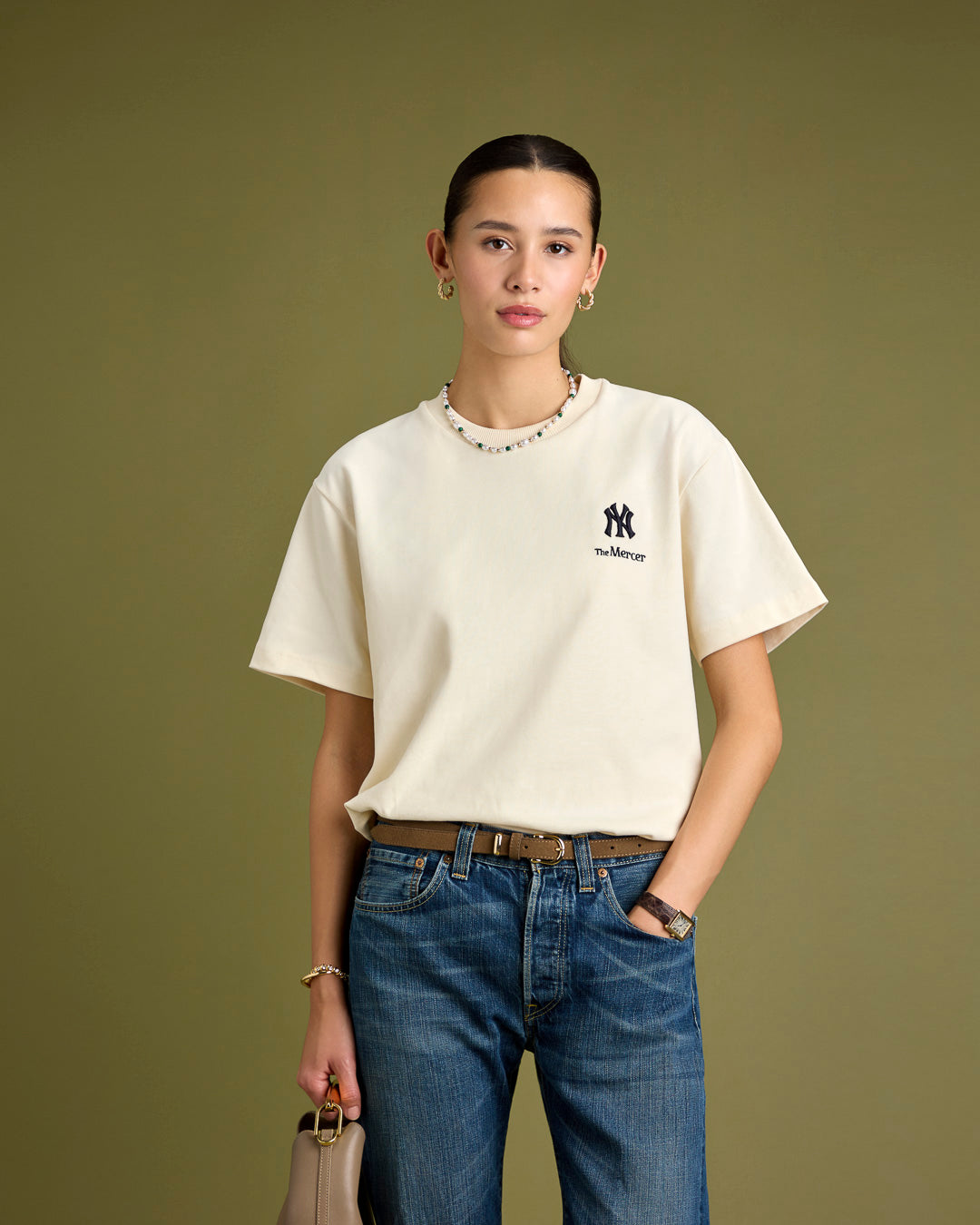 The Mercer 47 Tee | Off White