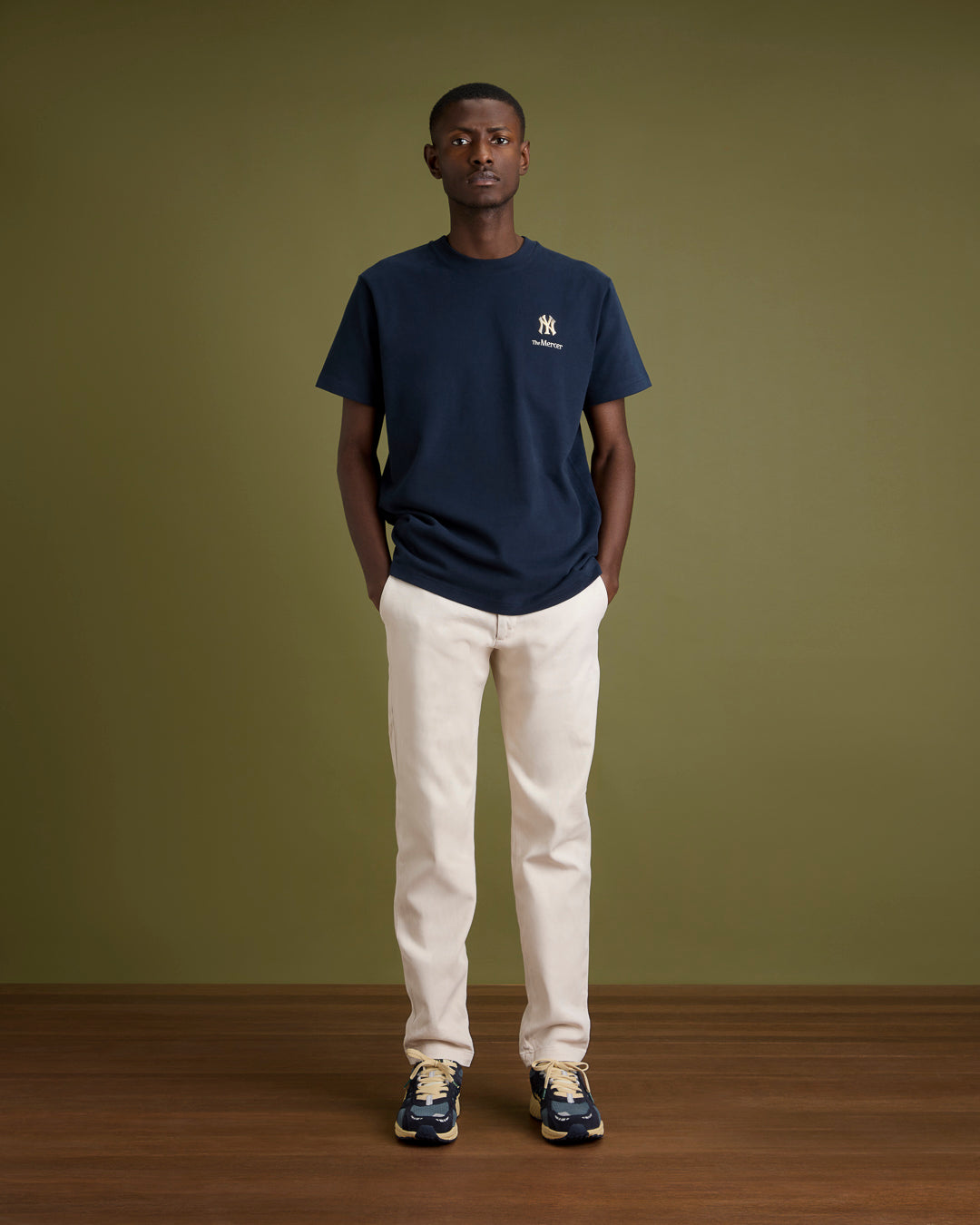 The Mercer 47 Tee | Navy