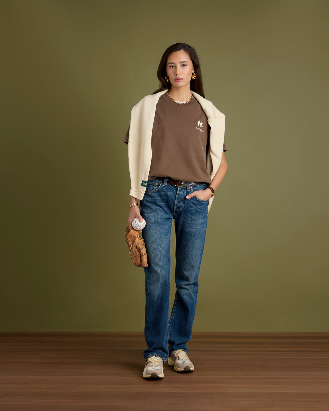 The Mercer 47 Tee | Brown