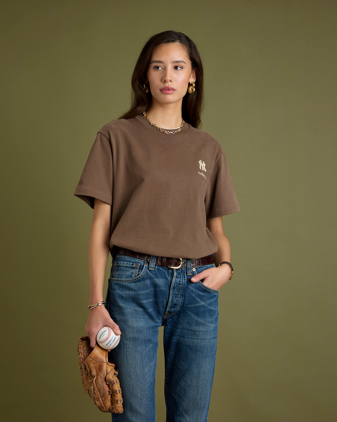 The Mercer 47 Tee | Brown