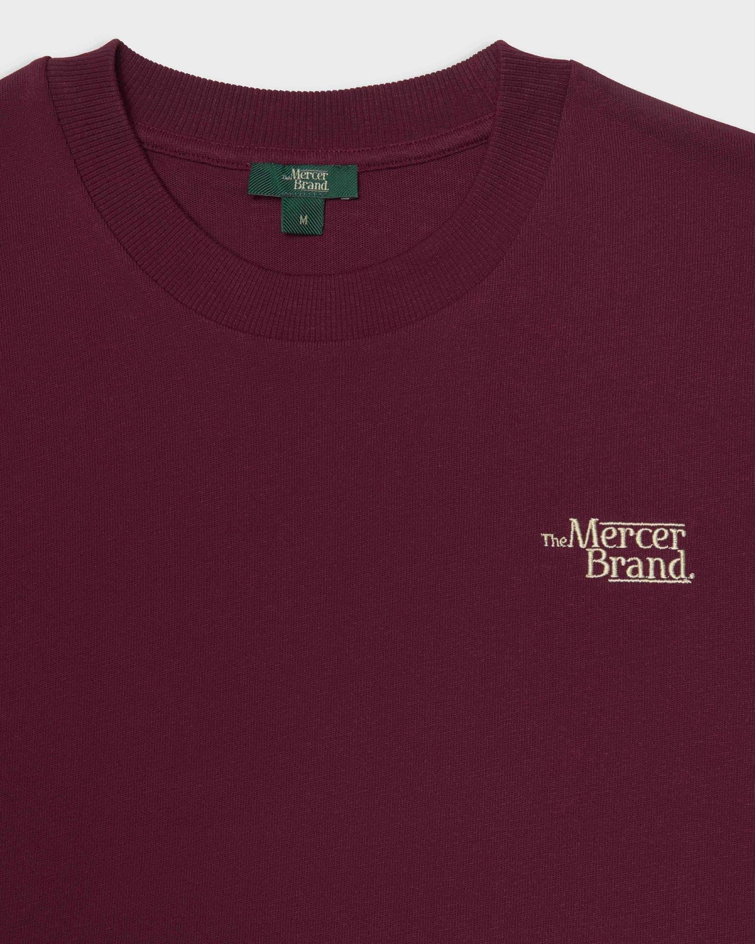 The Mercer Classic Tee NEW | Bordeaux