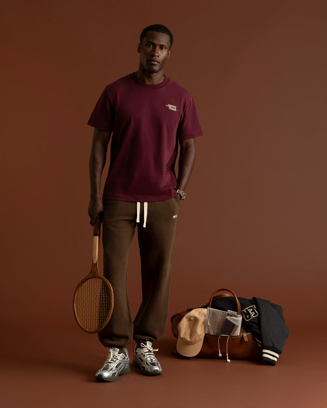 The Mercer Classic Tee NEW | Bordeaux
