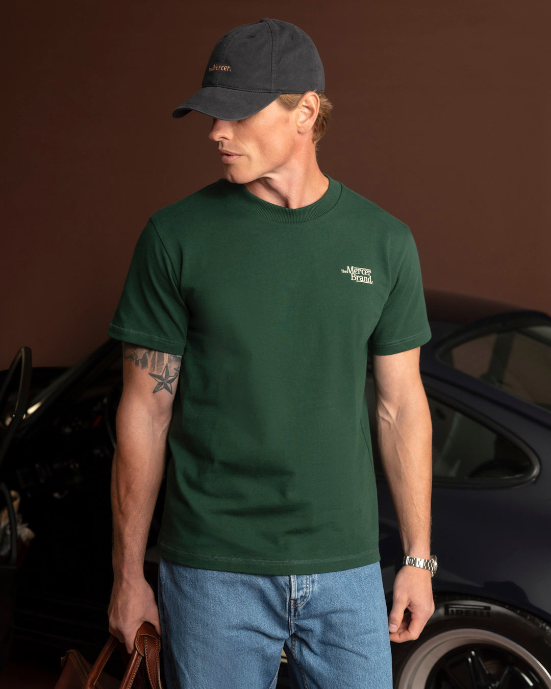 The Mercer Classic Tee | Green