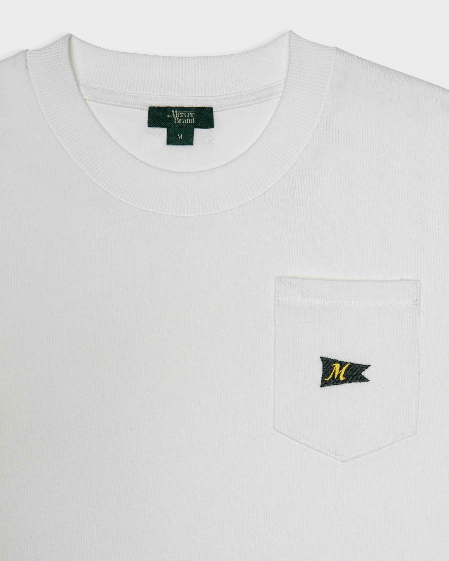 The Mercer Flag Tee | White