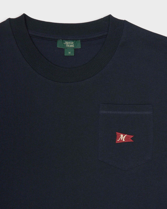The Mercer Flag Tee | Blue