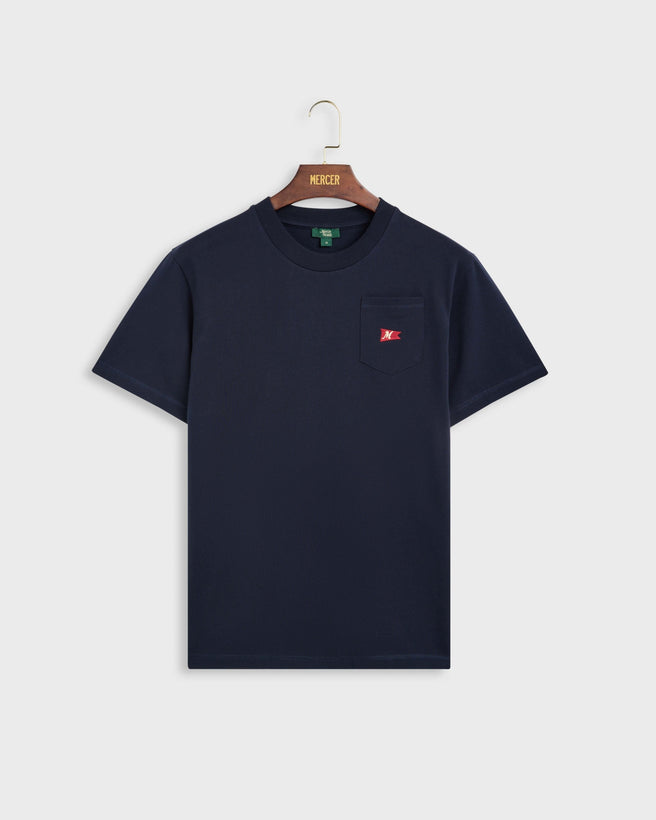 The Mercer Flag Tee | Blue