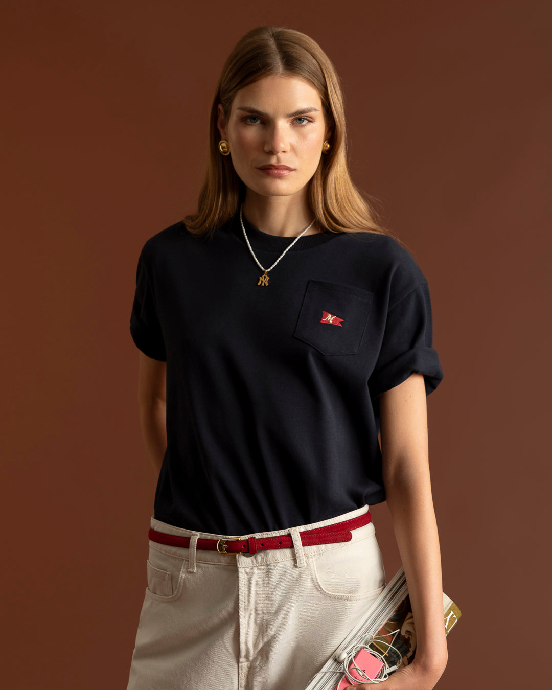 The Mercer Flag Tee | Blue