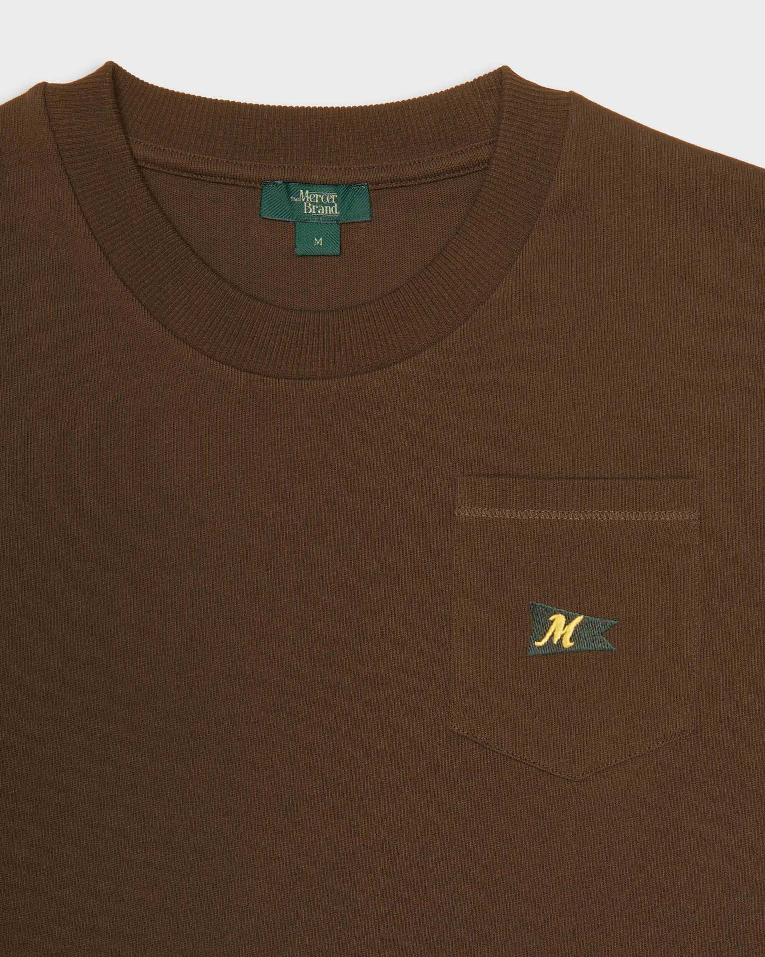 The Mercer Flag Tee | Brown
