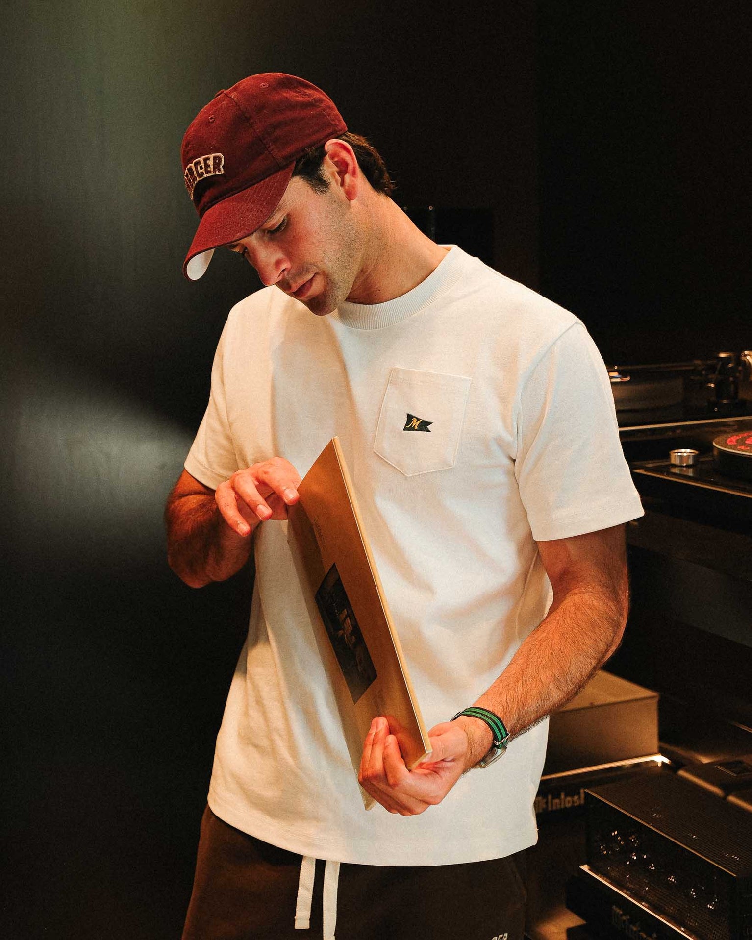 The Mercer Flag Tee | White