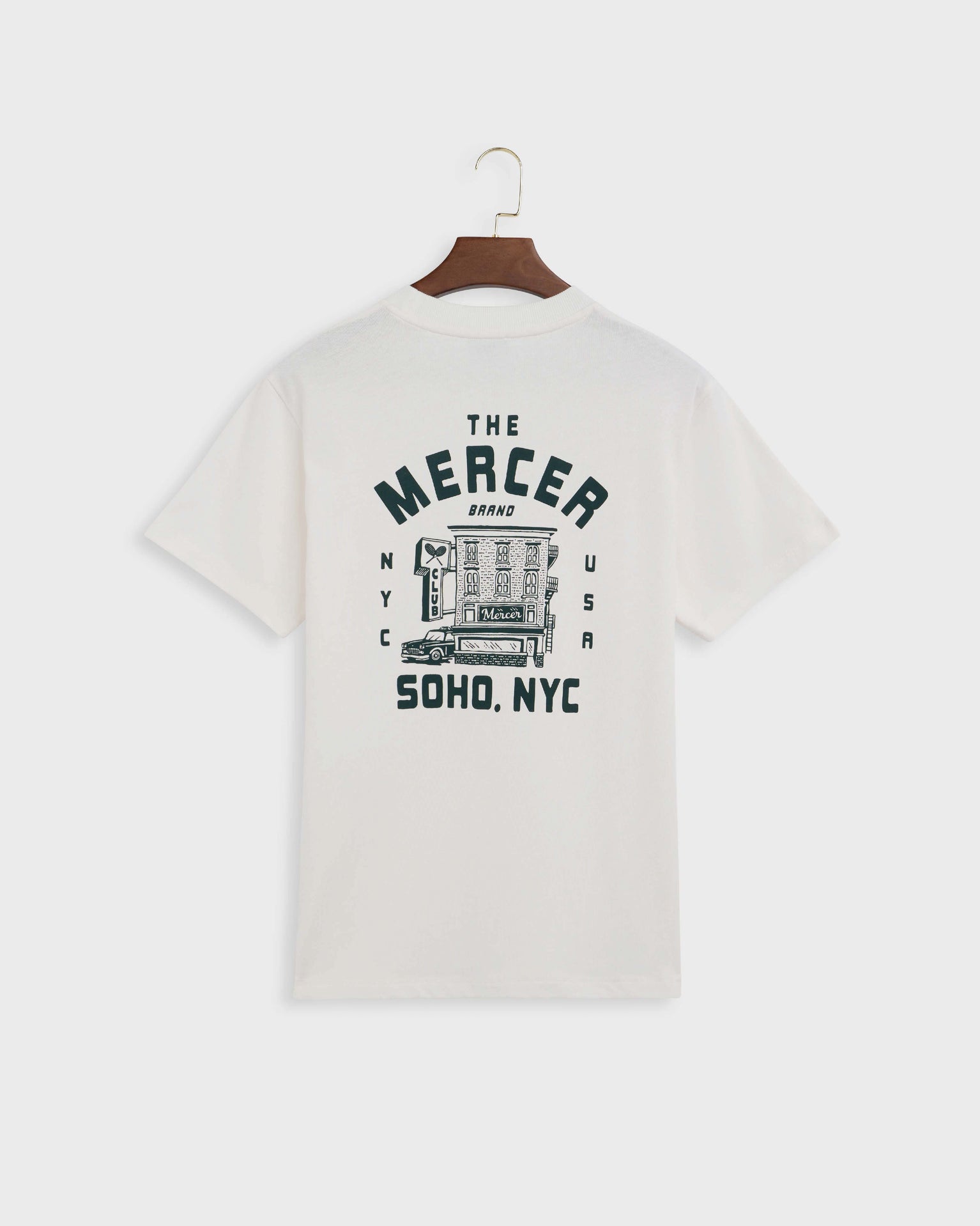 The Mercer Neighbourhood Tee | White