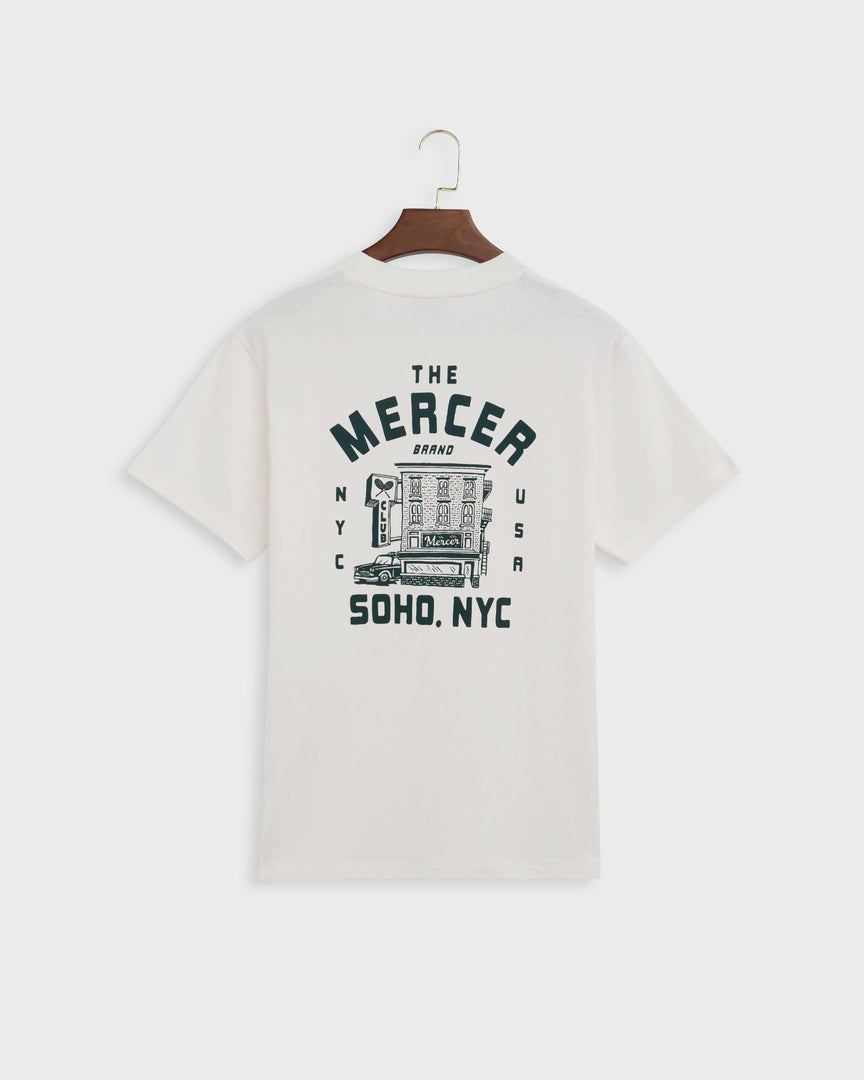 The Mercer Neighbourhood Tee | White