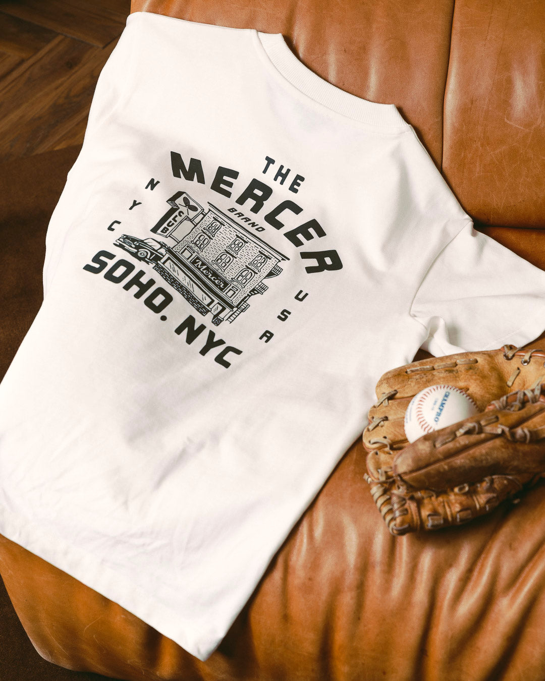 The Mercer Neighbourhood Tee | White