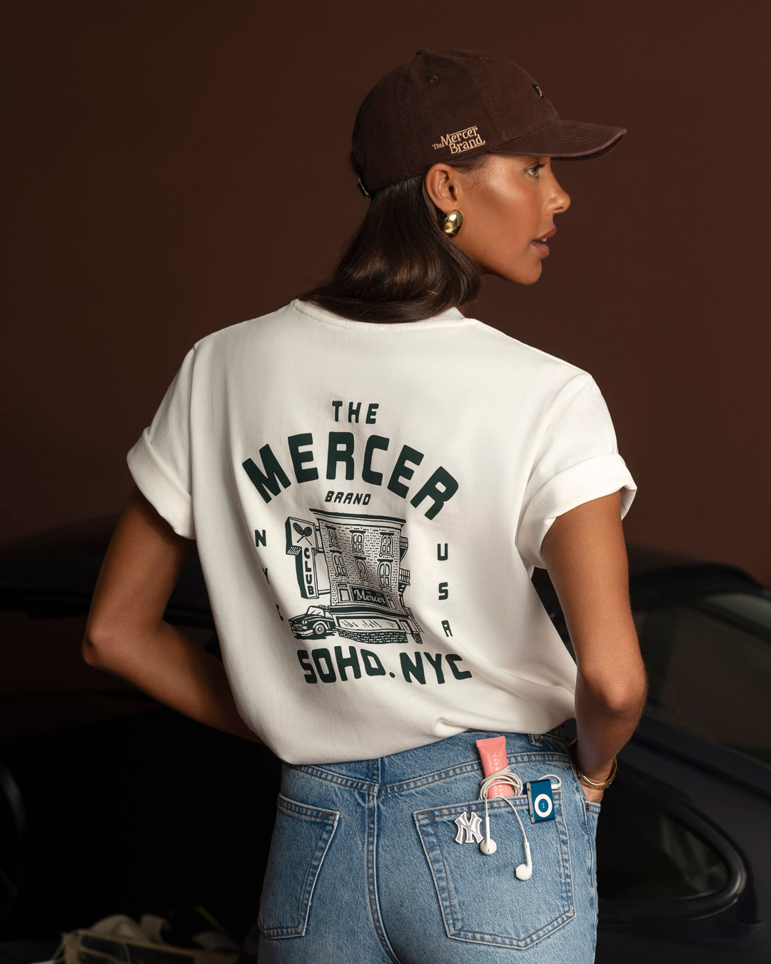 The Mercer Neighbourhood Tee | White