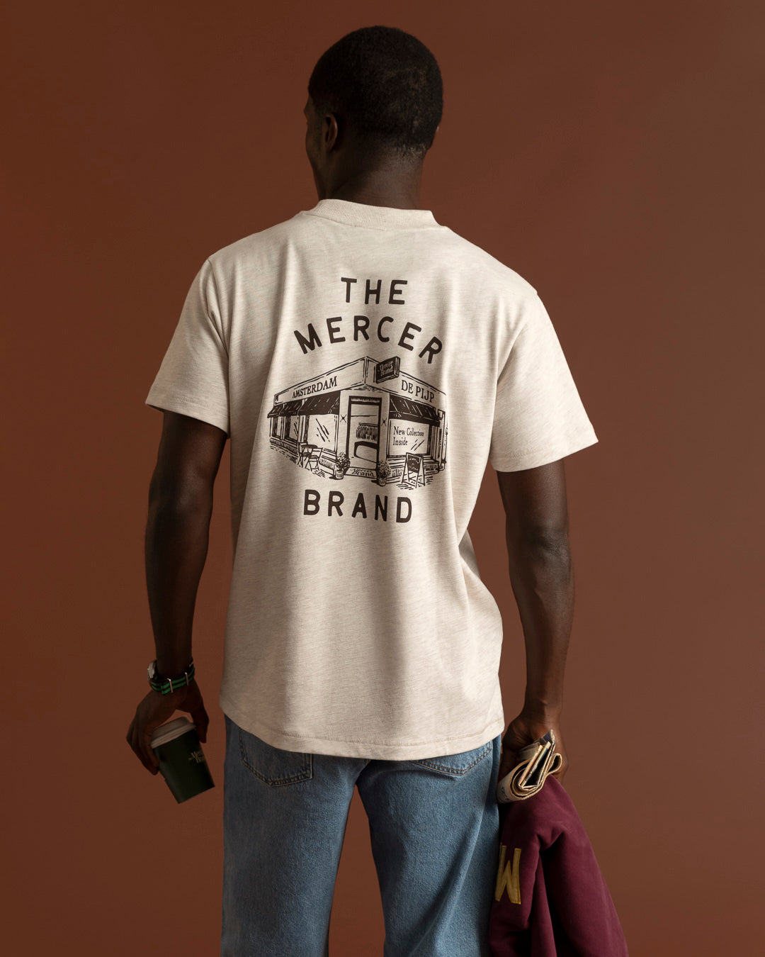 The Mercer Neighbourhood Tee | Light Sand
