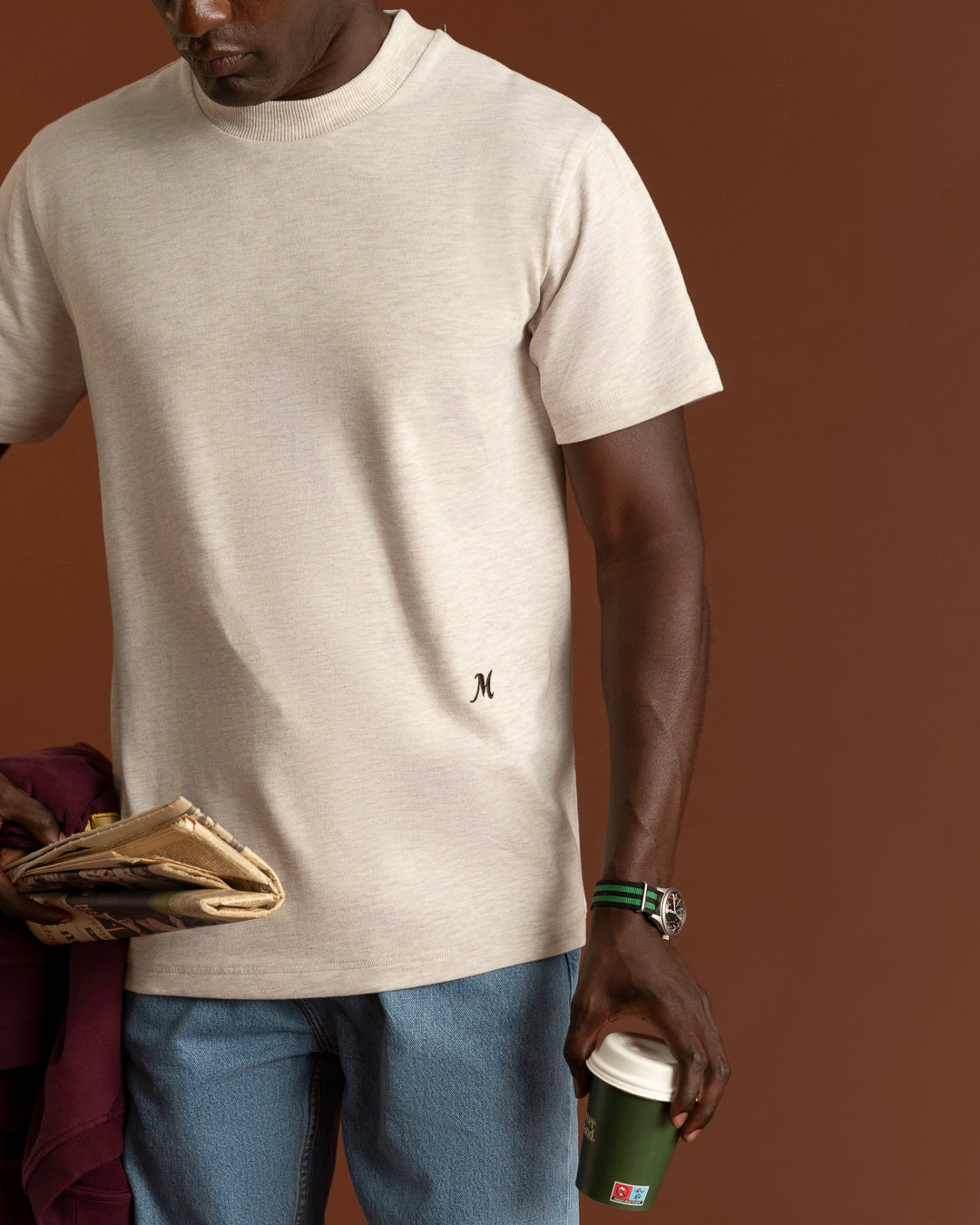 The Mercer Neighbourhood Tee | Light Sand