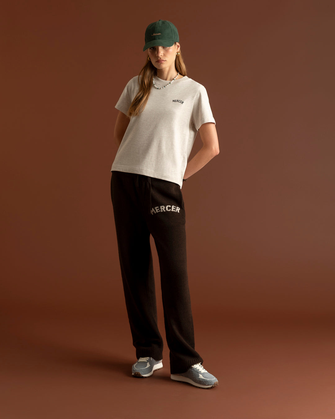 The Mercer Classic Tee W | Light Sand
