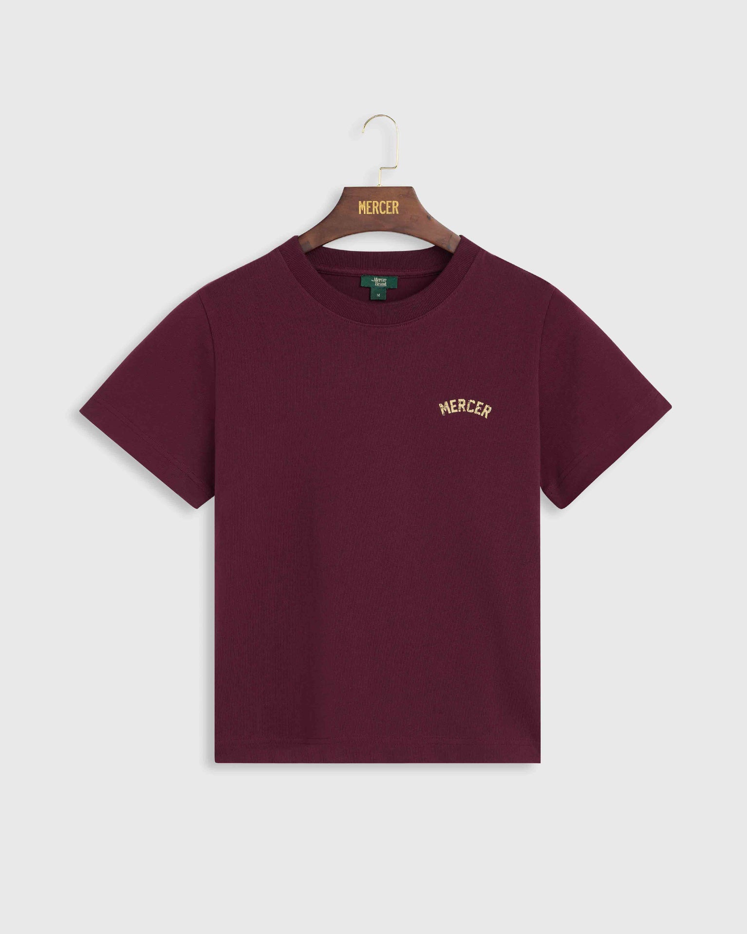 The Mercer Classic Tee W | Bordeaux