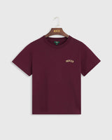 The Mercer Classic Tee W | Bordeaux