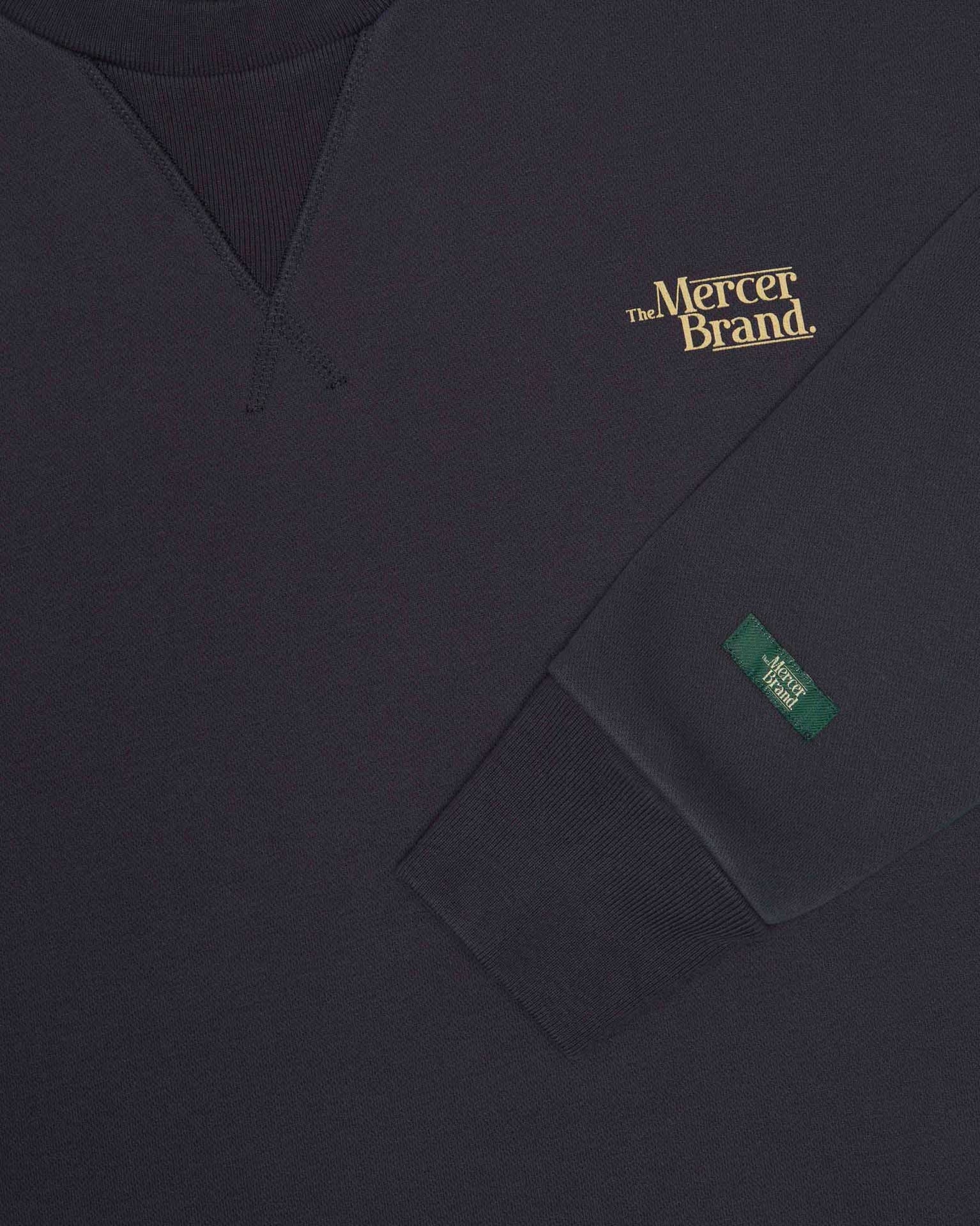 The Mercer Classic Sweat | Antracite