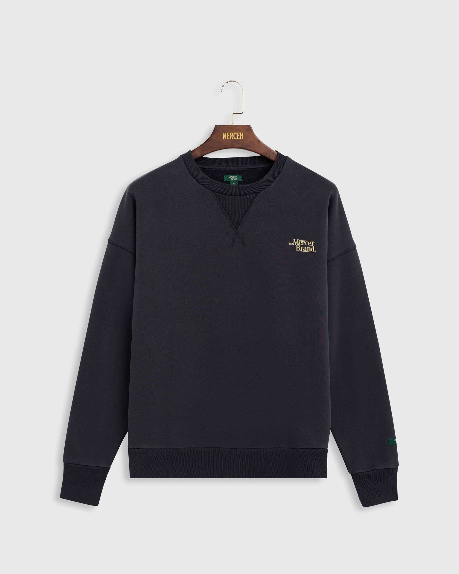 The Mercer Classic Sweat | Antracite