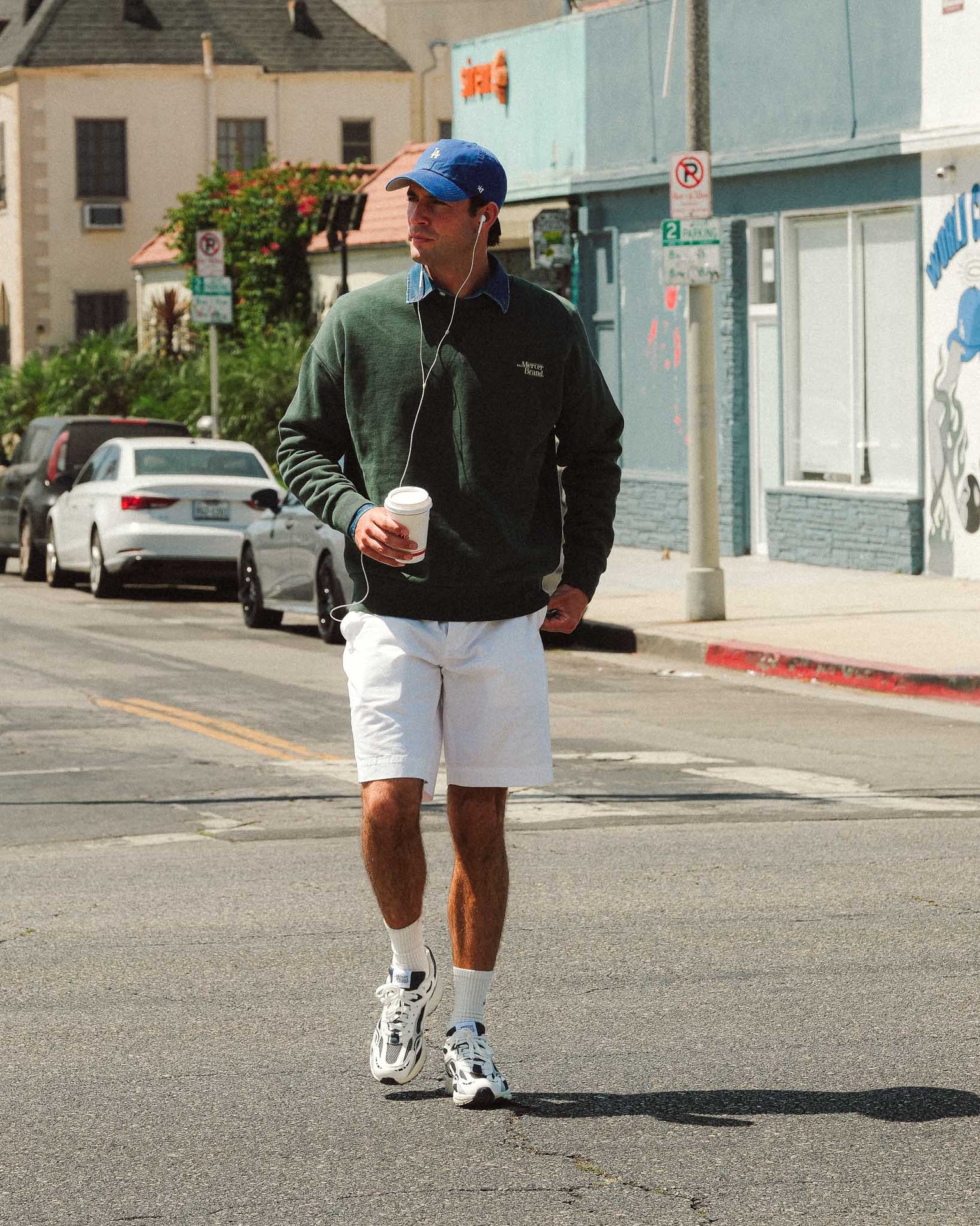 The Mercer Classic Sweat | Green