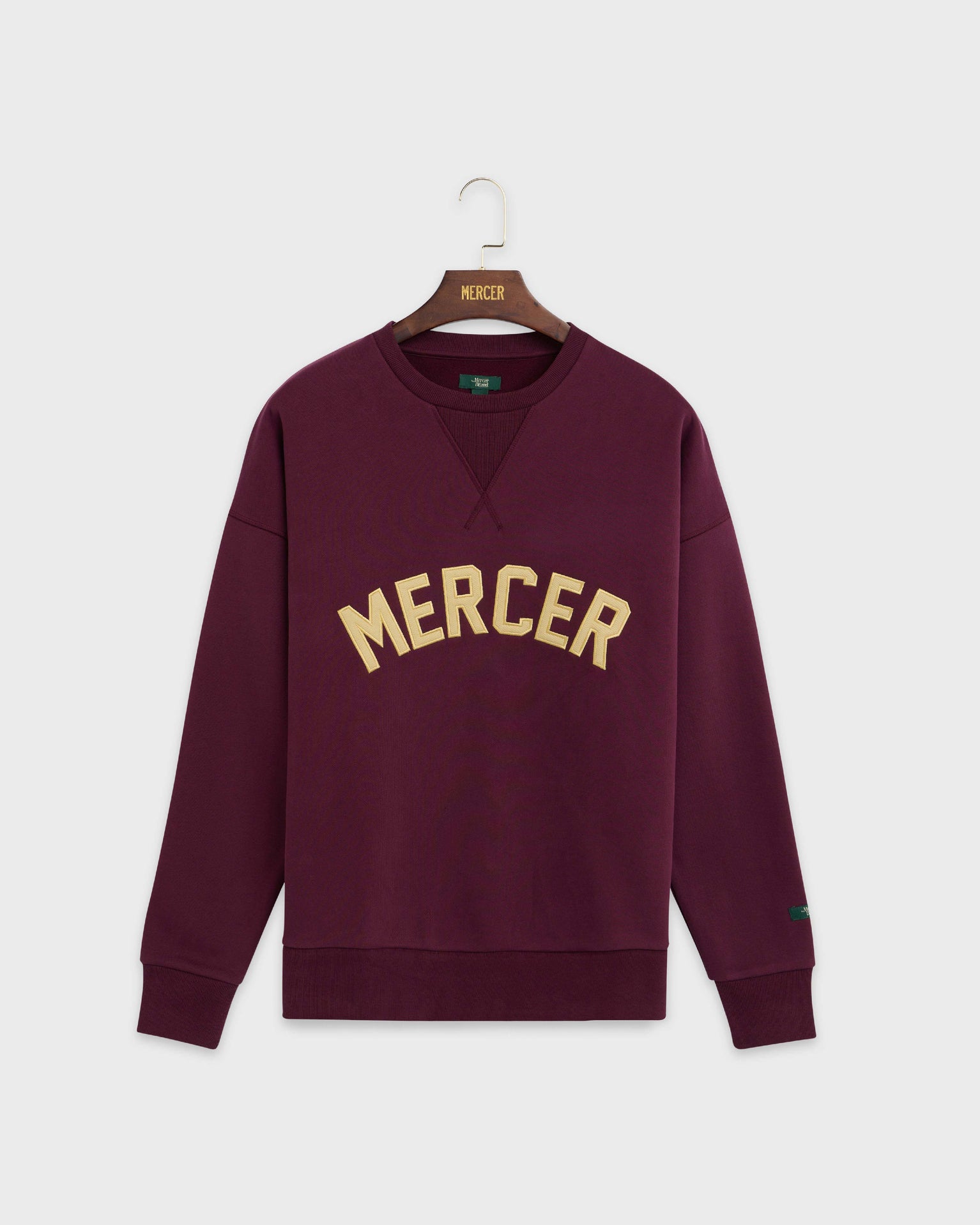 The Mercer Signature Sweat | Bordeaux