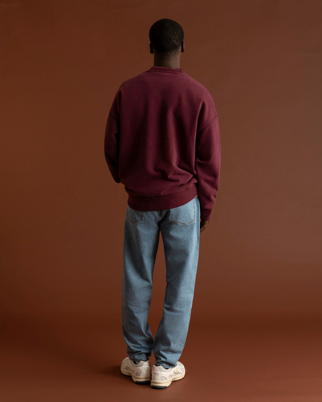 The Mercer Signature Sweat | Bordeaux