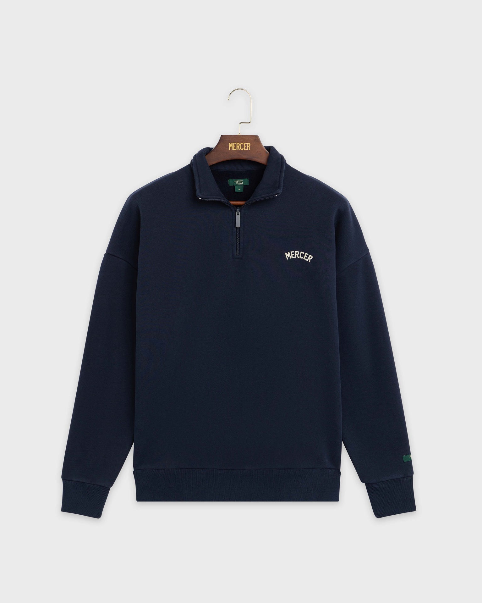 The Mercer Quarter Zip | Blue