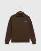 The Mercer Quarter Zip | Brown
