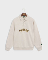 The Mercer Sweat Polo | Light Sand