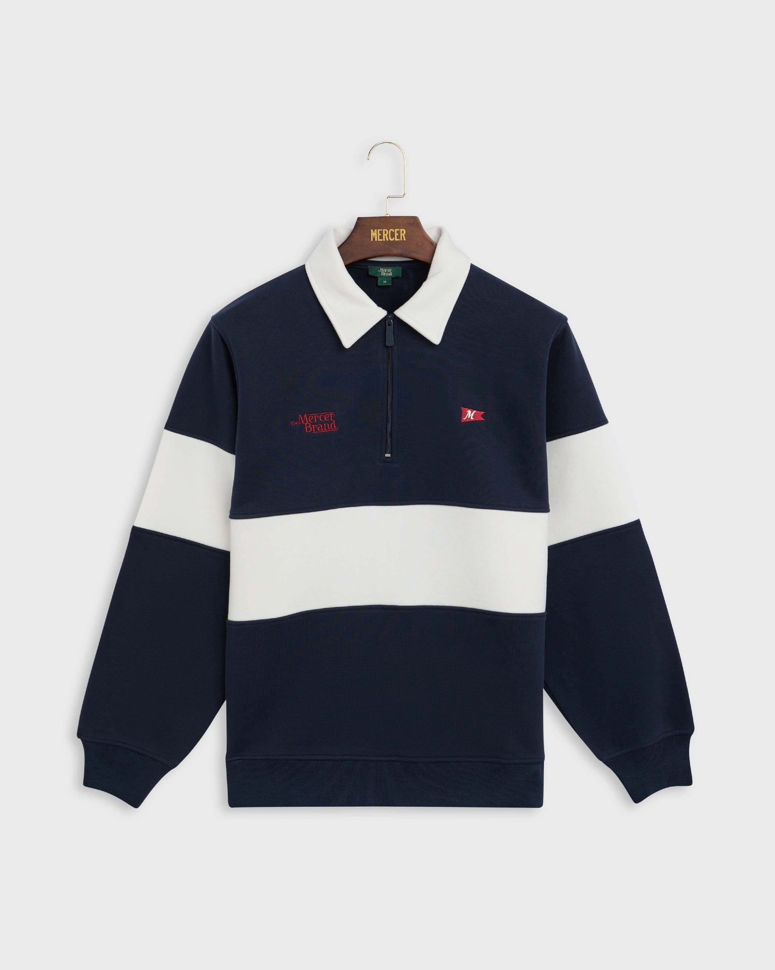 The Mercer Rugby Polo | Blue