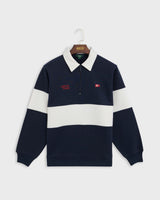 The Mercer Rugby Polo | Blue