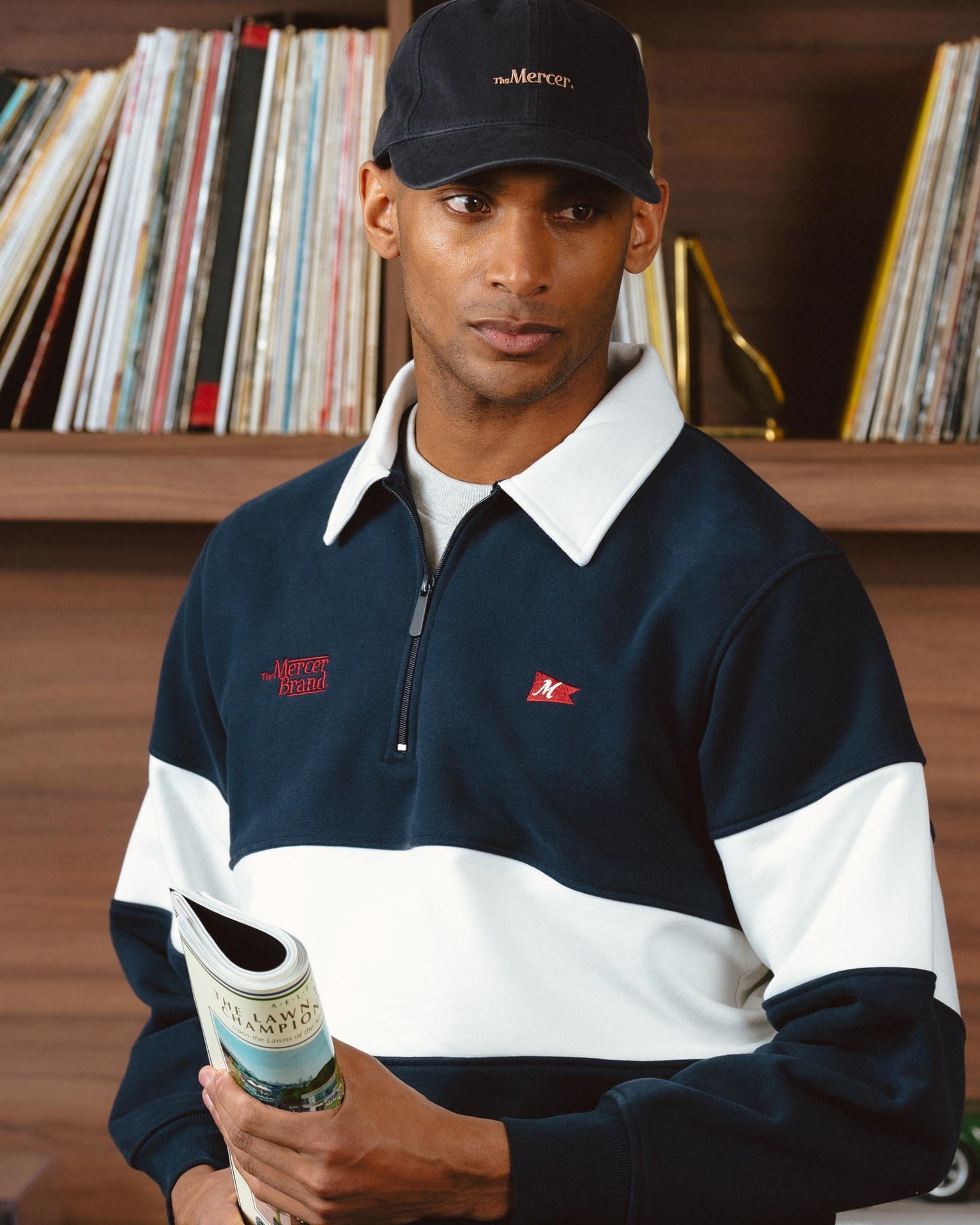 The Mercer Classic Cap | Blue
