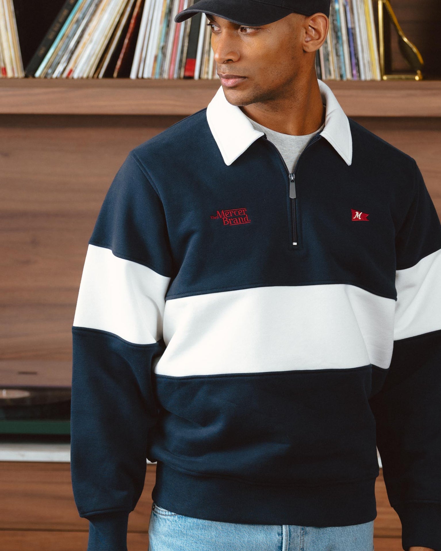 The Mercer Rugby Polo | Blue