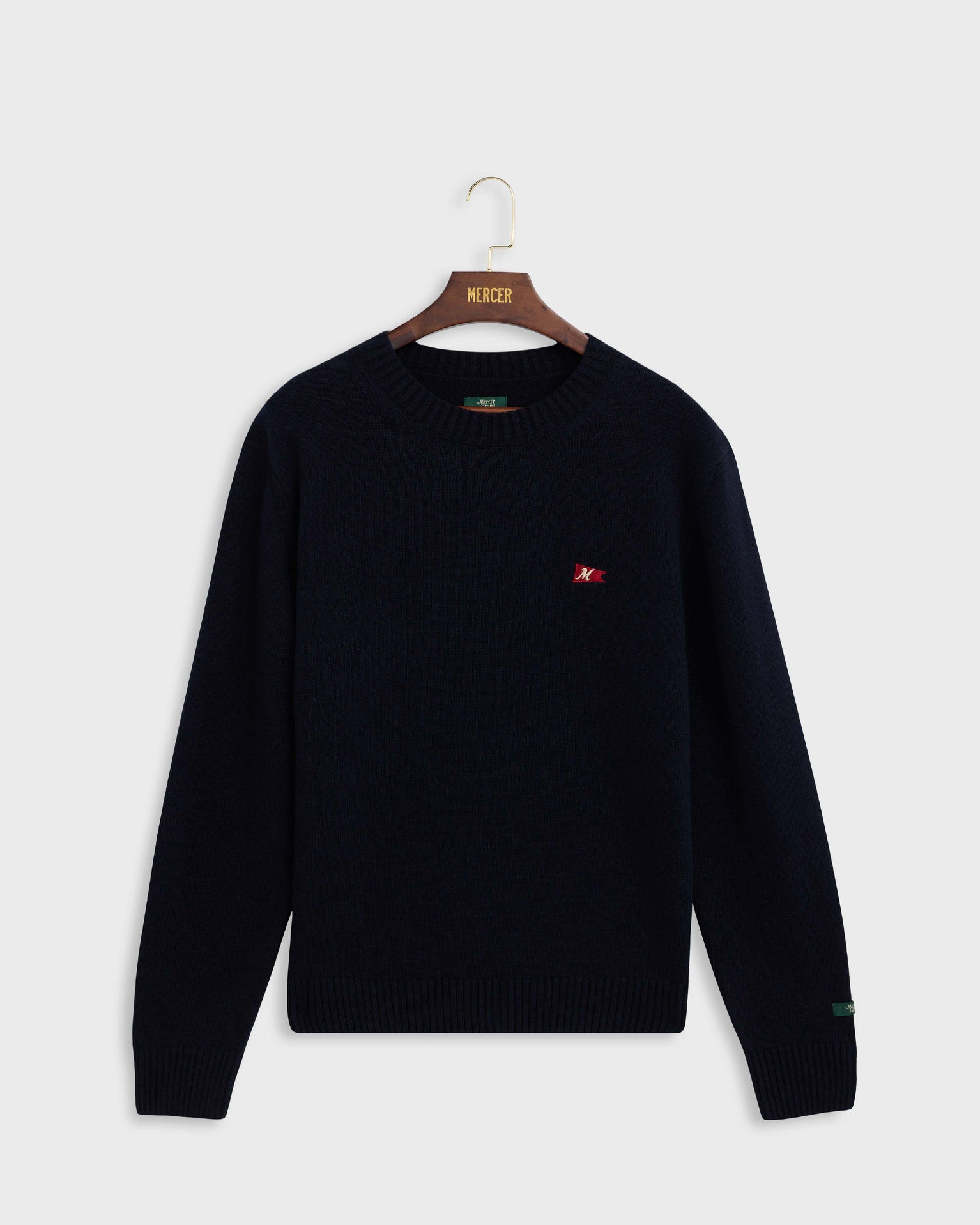The Mercer Wool Knit | Blue