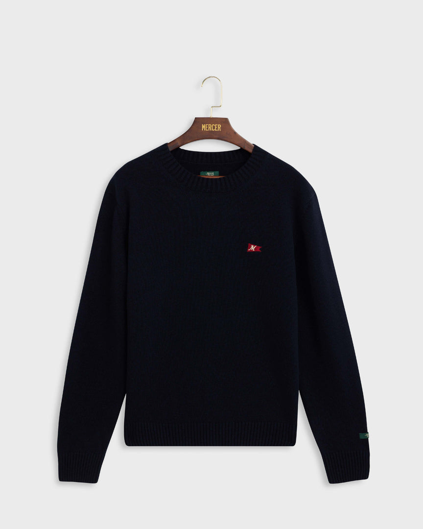 The Mercer Wool Knit | Blue