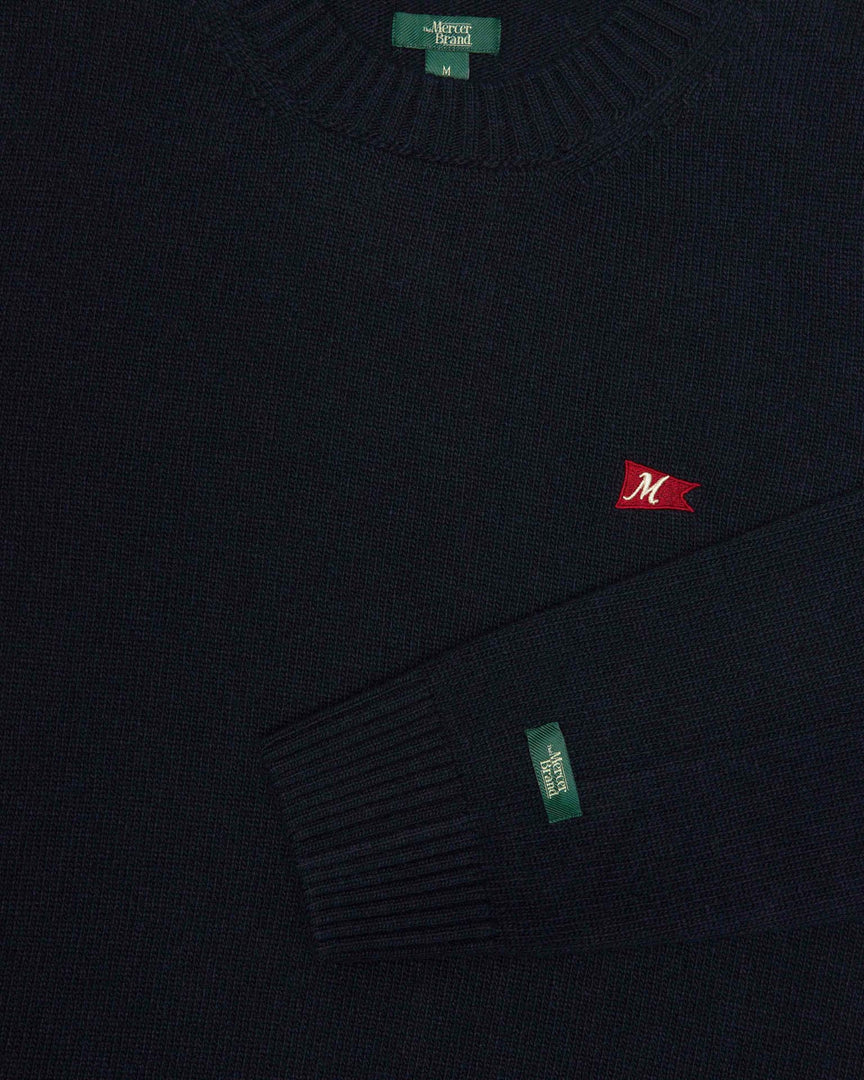 The Mercer Wool Knit | Blue