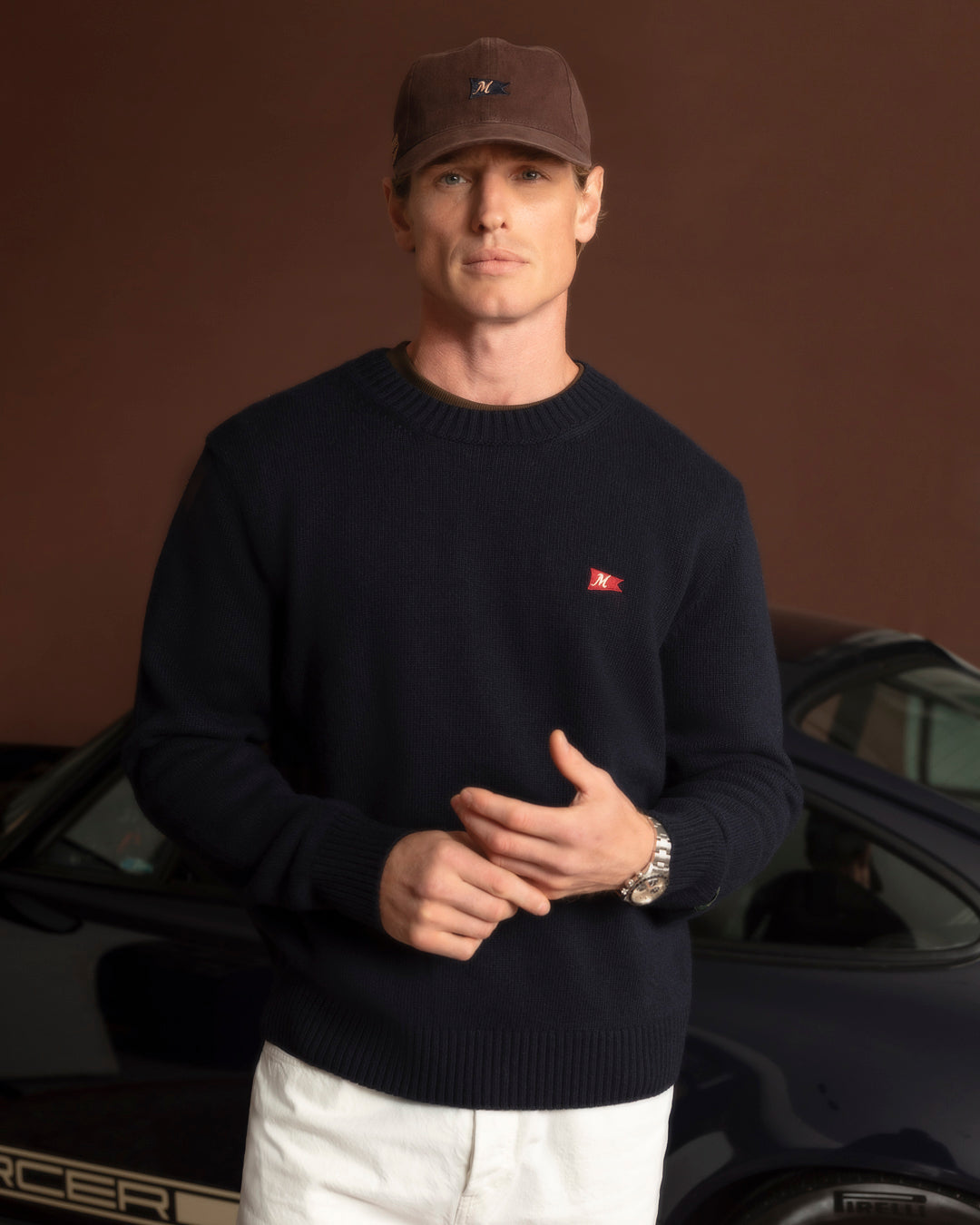 The Mercer Wool Knit | Blue