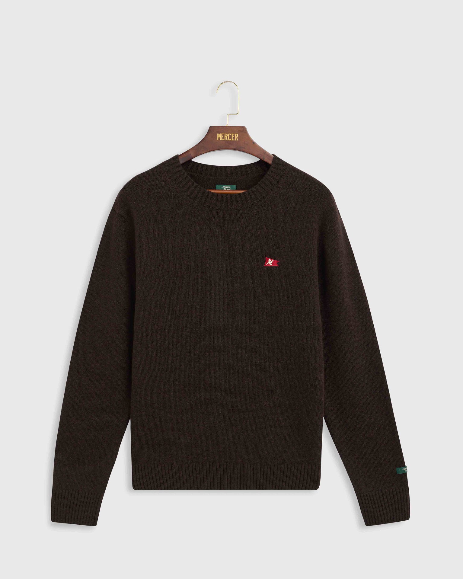 The Mercer Wool Knit | Brown