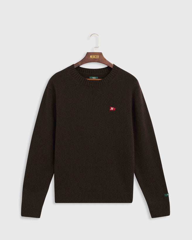 The Mercer Wool Knit | Brown