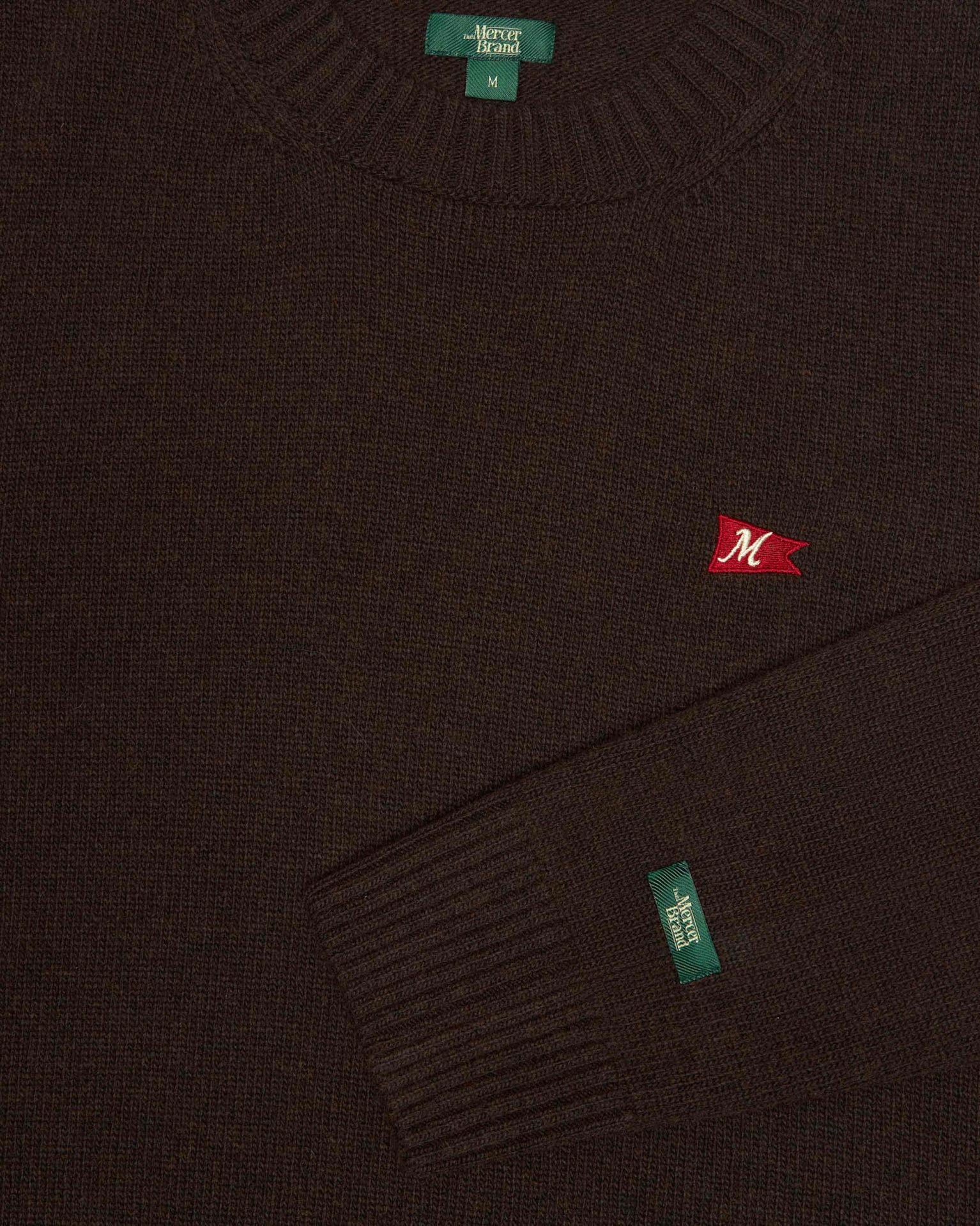 The Mercer Wool Knit | Brown