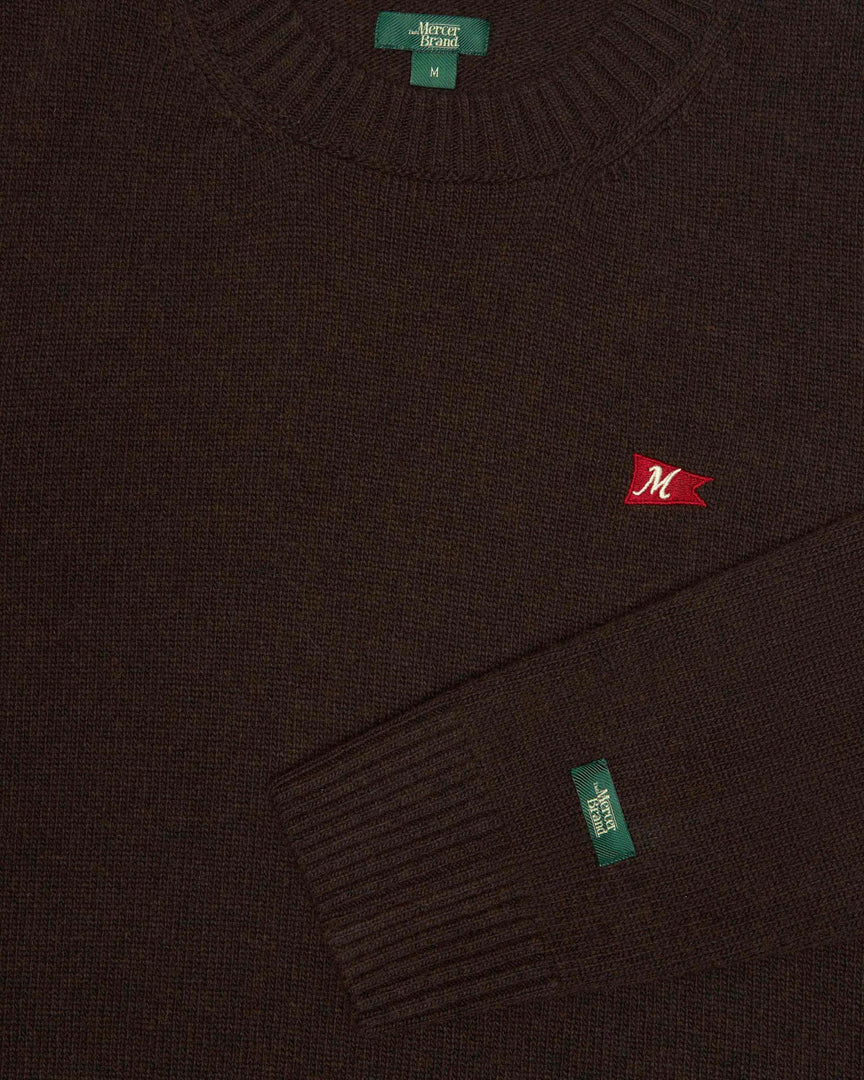 The Mercer Wool Knit | Brown