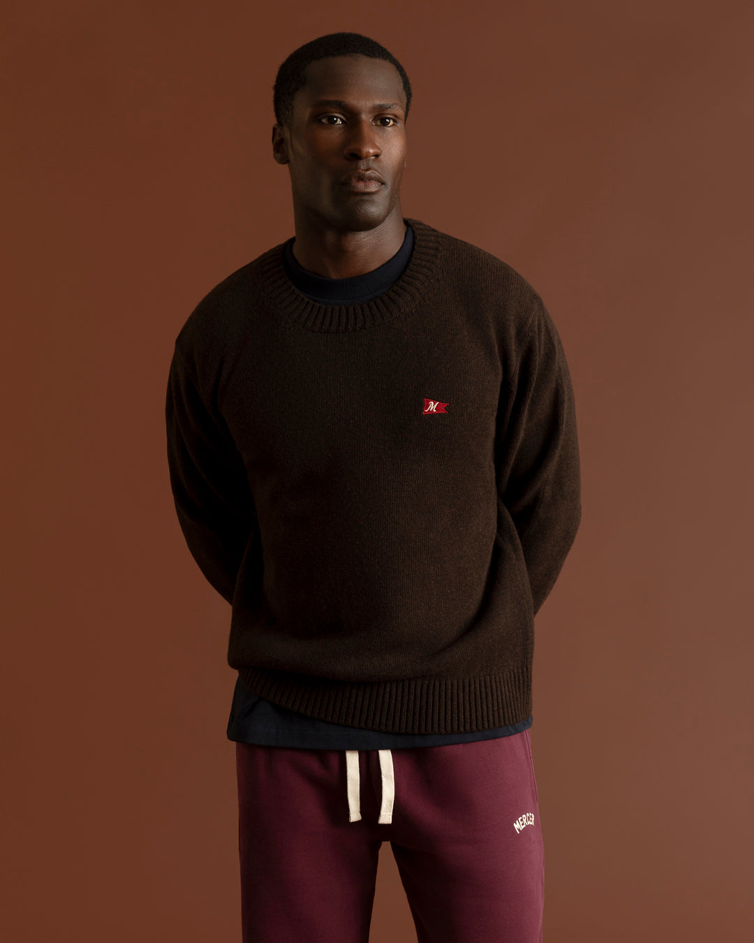 The Mercer Wool Knit | Brown