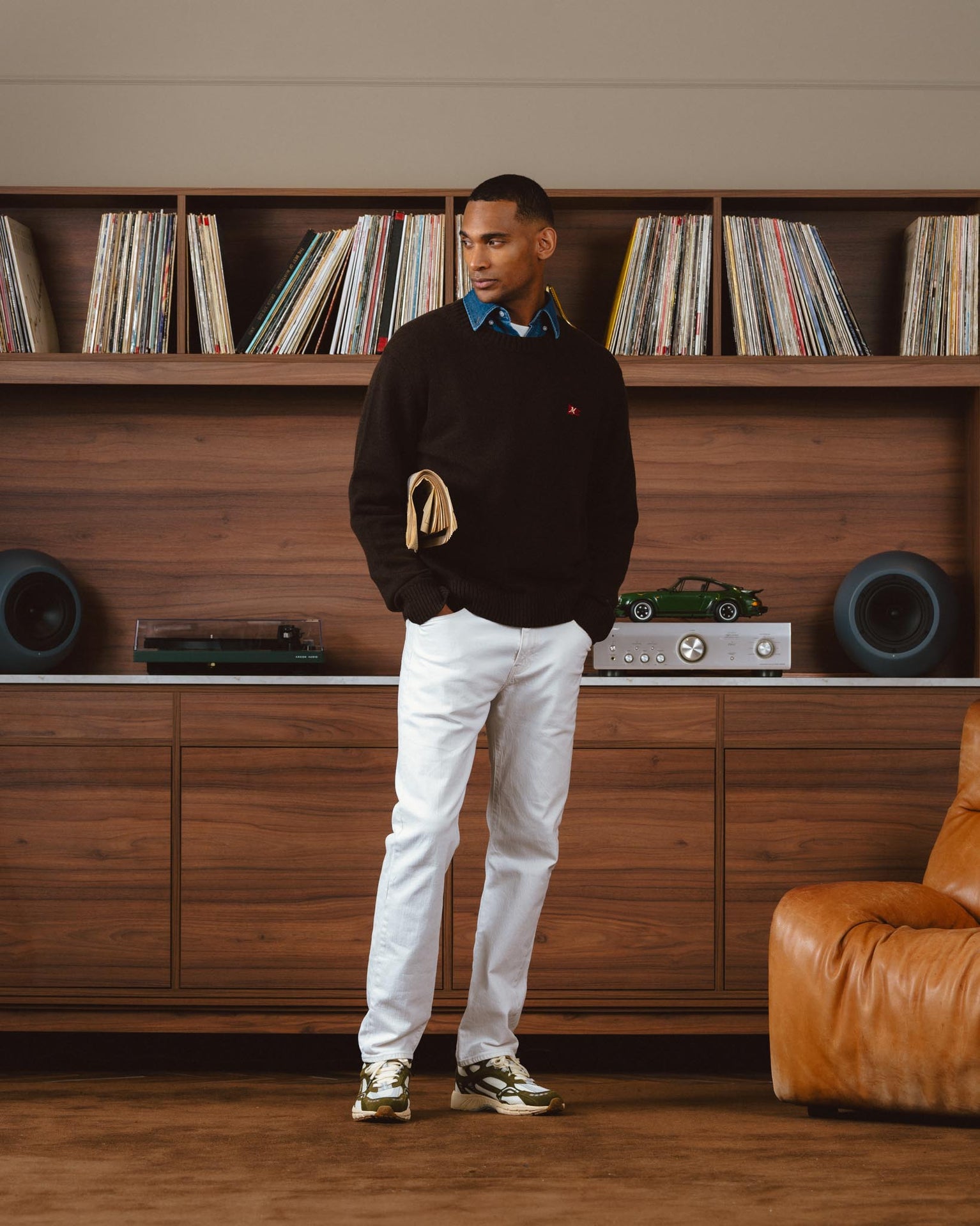 The Mercer Wool Knit | Brown