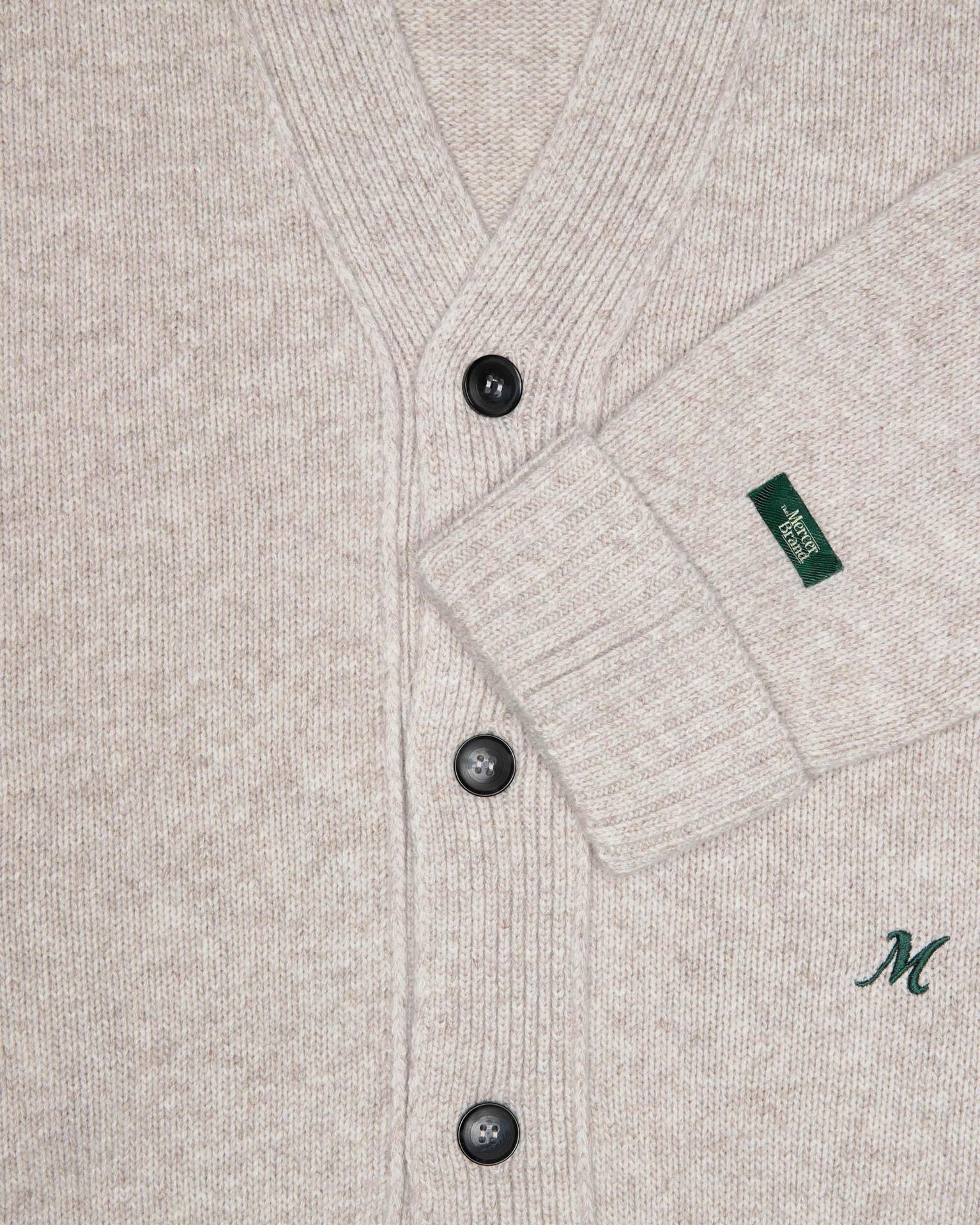 The Mercer Wool Knit Vest | Light Sand