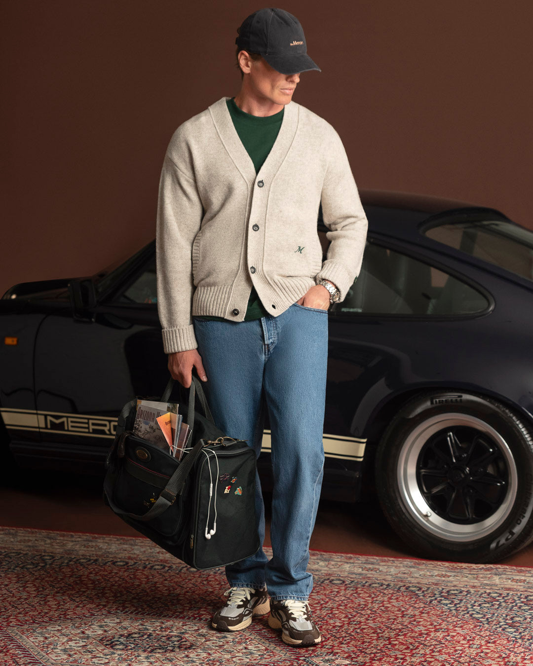 The Mercer Wool Knit Vest | Light Sand