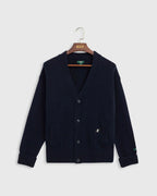 The Mercer Wool Knit Vest | Blue