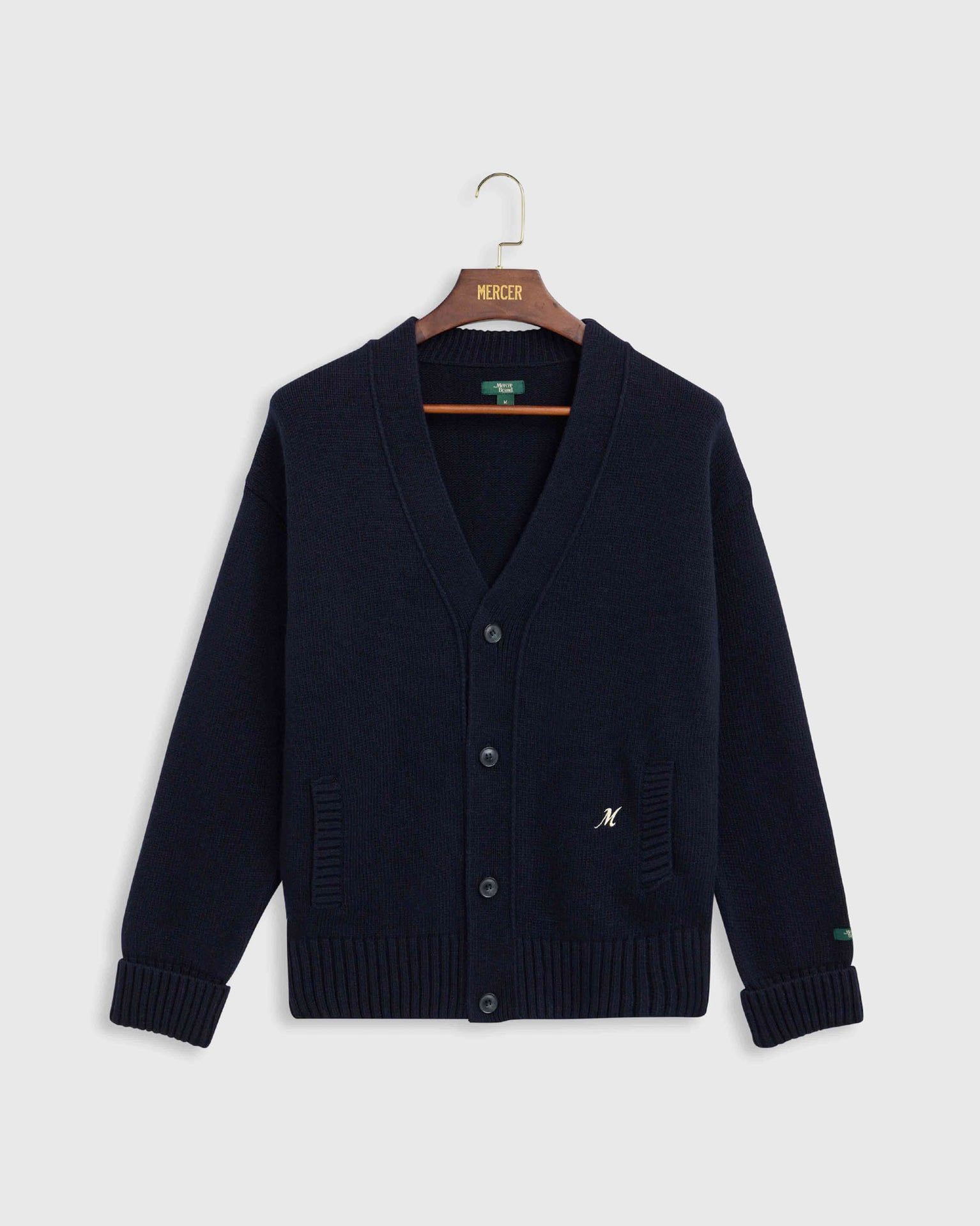 The Mercer Wool Knit Vest | Blue